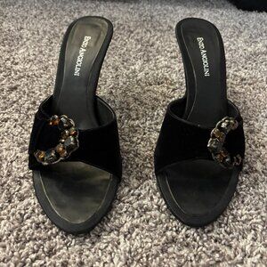 Vintage Enzo Angiolini Slip On Heels - Size 7.5